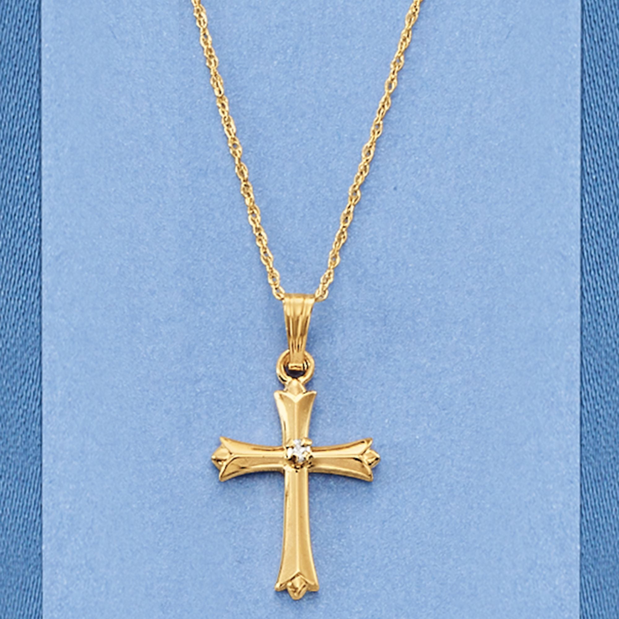 Kay Outlet Children's Cross Necklace | CoolSprings Galleria